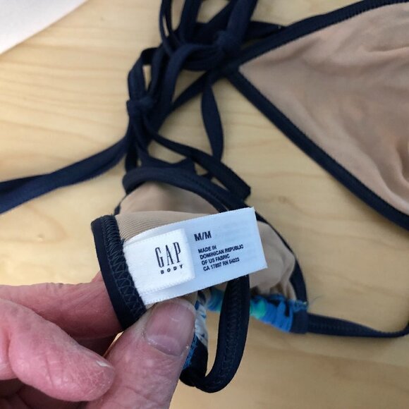 Gap Body Floral Swimsuit Bikini Top - Picture 2 of 8